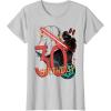 imageStar Wars Darth Vader 30th Birthday Abstract Background TShirtSilver Grey