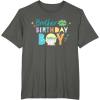 imageStar Wars Grogu Mandalorian Toon Brother of the Birthday Boy TShirtAsphalt Grey