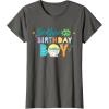 imageStar Wars Grogu Mandalorian Toon Brother of the Birthday Boy TShirtAsphalt Grey