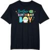 imageStar Wars Grogu Mandalorian Toon Brother of the Birthday Boy TShirtBlack