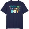 imageStar Wars Grogu Mandalorian Toon Brother of the Birthday Boy TShirtNavy Blue