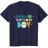 imageStar Wars Grogu Mandalorian Toon Brother of the Birthday Boy TShirtNavy Blue