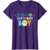 imageStar Wars Grogu Mandalorian Toon Brother of the Birthday Boy TShirtPurple