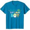imageStar Wars Grogu Mandalorian Toon Brother of the Birthday Boy TShirtSapphire Blue