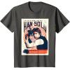 imageStar Wars Han Solo Im In It For The Money Vintage TShirtAsphalt Grey
