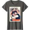 imageStar Wars Han Solo Im In It For The Money Vintage TShirtAsphalt Grey