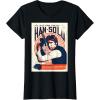 imageStar Wars Han Solo Im In It For The Money Vintage TShirtBlack