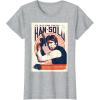 imageStar Wars Han Solo Im In It For The Money Vintage TShirtHeather Grey