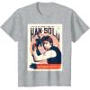 imageStar Wars Han Solo Im In It For The Money Vintage TShirtHeather Grey