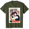imageStar Wars Han Solo Im In It For The Money Vintage TShirtOlive Green
