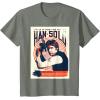 imageStar Wars Han Solo Im In It For The Money Vintage TShirtOlive Heather