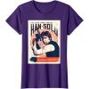 imageStar Wars Han Solo Im In It For The Money Vintage TShirtPurple