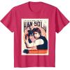 imageStar Wars Han Solo Im In It For The Money Vintage TShirtRed Heather