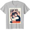 imageStar Wars Han Solo Im In It For The Money Vintage TShirtSilver Grey