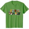 imageStar Wars Logo Kawaii MultiCharacter TShirtGrass Green