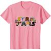 imageStar Wars Logo Kawaii MultiCharacter TShirtPink