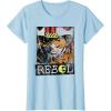 imageStar Wars Luke Skywalker Rebel Retro TShirt TShirtBaby Blue