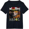 imageStar Wars Luke Skywalker Rebel Retro TShirt TShirtBlack