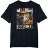 imageStar Wars Luke Skywalker Rebel Retro TShirt TShirtBlack