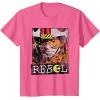 imageStar Wars Luke Skywalker Rebel Retro TShirt TShirtPink Heather