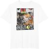 imageStar Wars Luke Skywalker Rebel Retro TShirt TShirtWhite