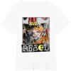 imageStar Wars Luke Skywalker Rebel Retro TShirt TShirtWhite
