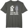 imageStar Wars Princess Leia R2D2 Youre My Only Hope Retro TShirtAsphalt Grey