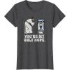 imageStar Wars Princess Leia R2D2 Youre My Only Hope Retro TShirtDark Heather Grey