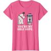 imageStar Wars Princess Leia R2D2 Youre My Only Hope Retro TShirtPink Heather