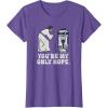 imageStar Wars Princess Leia R2D2 Youre My Only Hope Retro TShirtPurple Heather