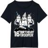imageStar Wars Stormtrooper Party Hats Trio 16th Birthday Trooper TShirtBlack