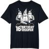 imageStar Wars Stormtrooper Party Hats Trio 16th Birthday Trooper TShirtBlack