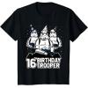 imageStar Wars Stormtrooper Party Hats Trio 16th Birthday Trooper TShirtBlack