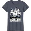 imageStar Wars Stormtrooper Party Hats Trio 16th Birthday Trooper TShirtHeather Blue