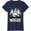 imageStar Wars Stormtrooper Party Hats Trio 16th Birthday Trooper TShirtNavy Blue