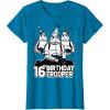 imageStar Wars Stormtrooper Party Hats Trio 16th Birthday Trooper TShirtSapphire Blue