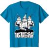 imageStar Wars Stormtrooper Party Hats Trio 16th Birthday Trooper TShirtSapphire Blue