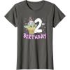 imageStar Wars The Mandalorian Grogu 2nd Birthday Ice Cream Cone TShirtAsphalt Grey