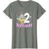imageStar Wars The Mandalorian Grogu 2nd Birthday Ice Cream Cone TShirtOlive Heather