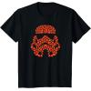imageStar Wars Valentines Day Stormtrooper Mini Hearts TShirtBlack