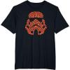 imageStar Wars Valentines Day Stormtrooper Mini Hearts TShirtBlack