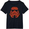 imageStar Wars Valentines Day Stormtrooper Mini Hearts TShirtBlack