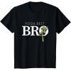imageStar Wars Yoda Best Bro Lightsaber Gift for Brother TShirtBlack