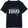 imageStar Wars Yoda Best Bro Lightsaber Gift for Brother TShirtBlack