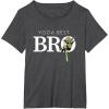 imageStar Wars Yoda Best Bro Lightsaber Gift for Brother TShirtDark Heather Grey