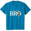 imageStar Wars Yoda Best Bro Lightsaber Gift for Brother TShirtSapphire Blue