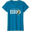 imageStar Wars Yoda Best Bro Lightsaber Gift for Brother TShirtSapphire Blue