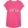 imageStar Wars Yoda Best Uncle Lightsaber Gift for Family TShirtPink Heather