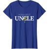 imageStar Wars Yoda Best Uncle Lightsaber Gift for Family TShirtRoyal Blue