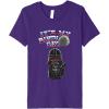 imageKids Star Wars Darth Vader Balloon Boy Its My Birthday Youth Premium TShirtPurple
